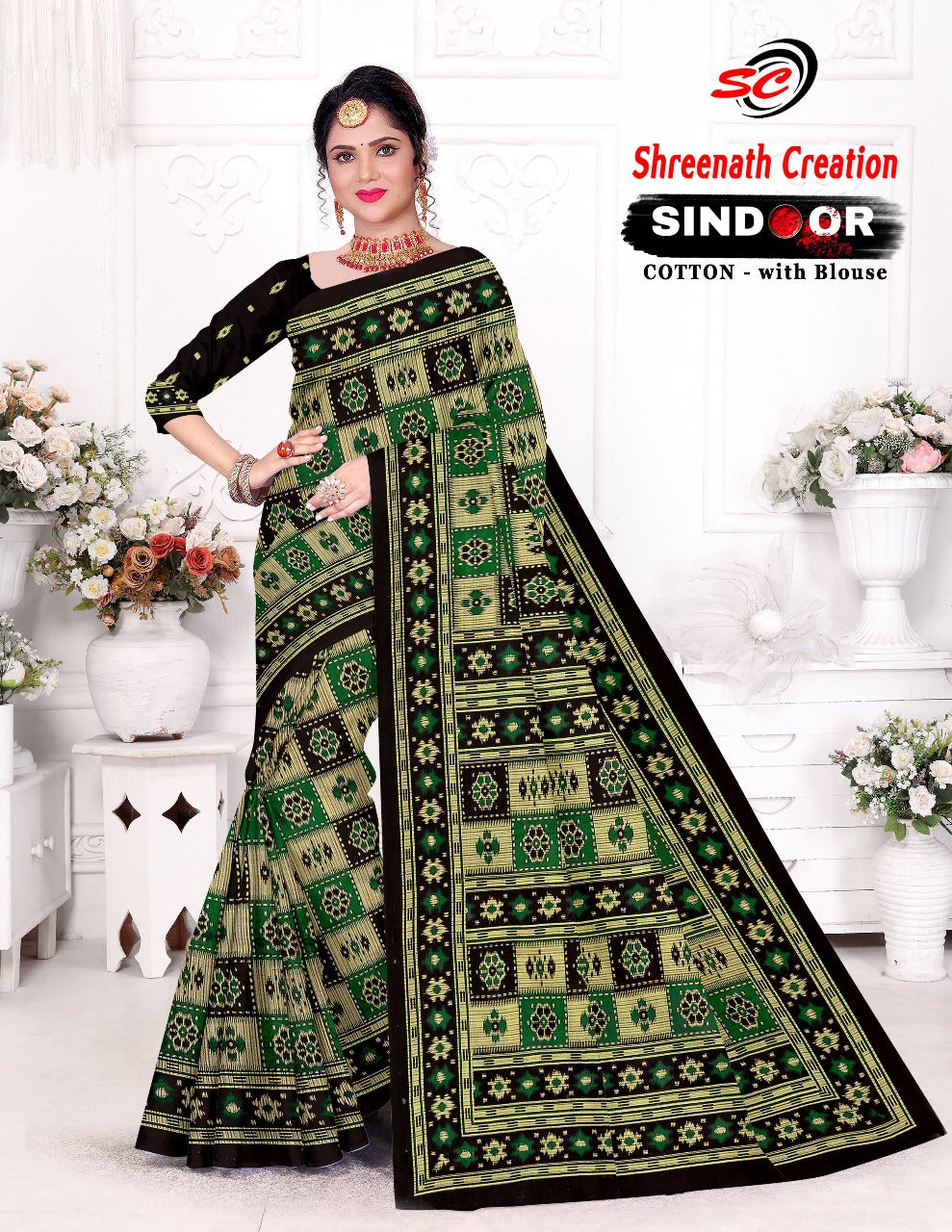 Sindoor Sc Cotton Sarees Supplier Ahmedabad