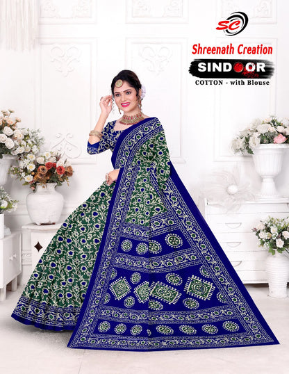 Sindoor Sc Cotton Sarees Supplier Ahmedabad