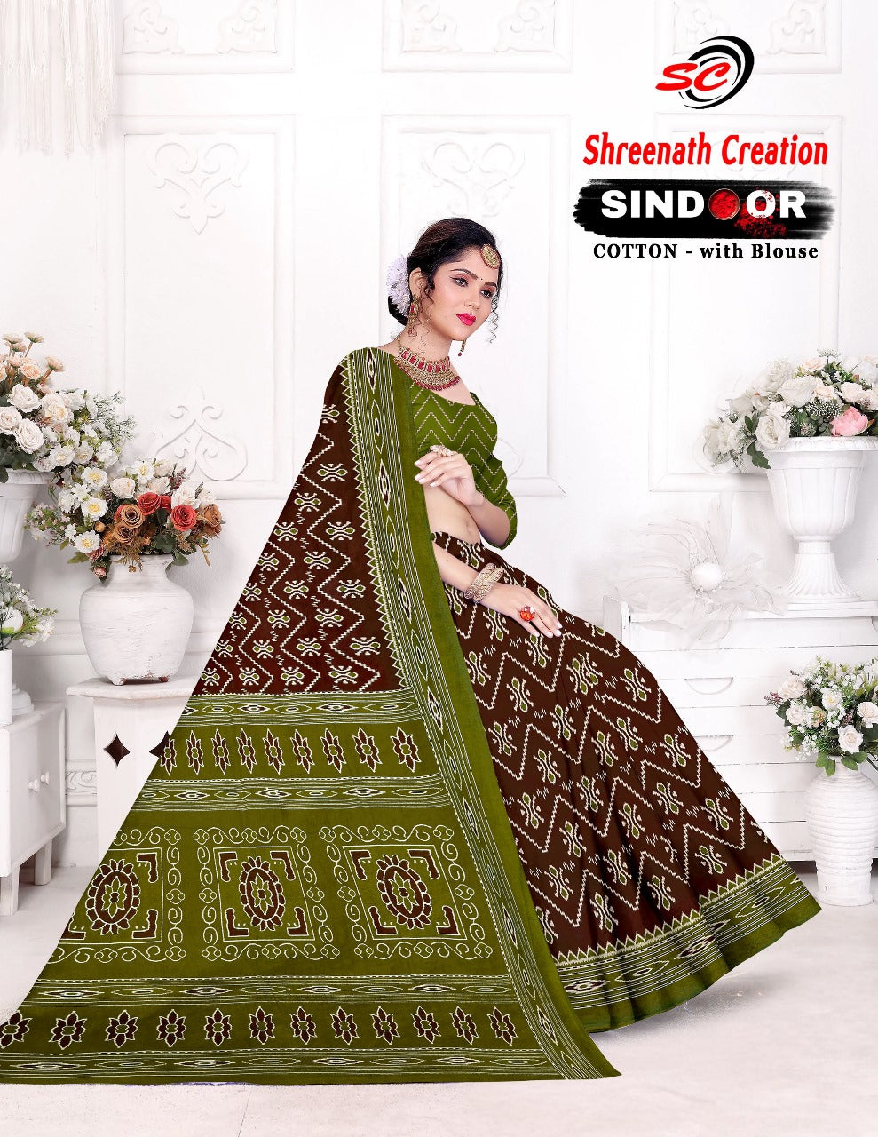 Sindoor Sc Cotton Sarees Supplier Ahmedabad