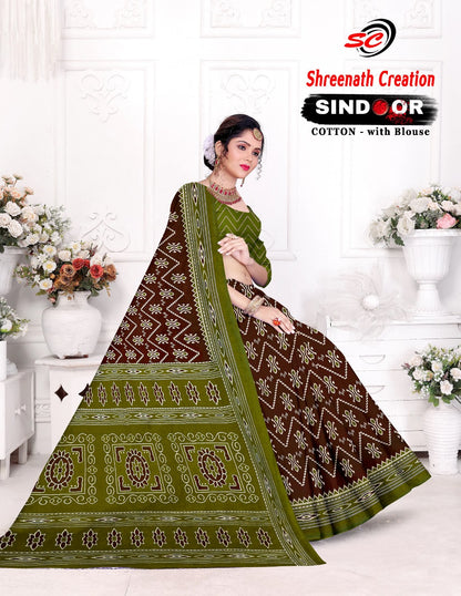 Sindoor Sc Cotton Sarees Supplier Ahmedabad