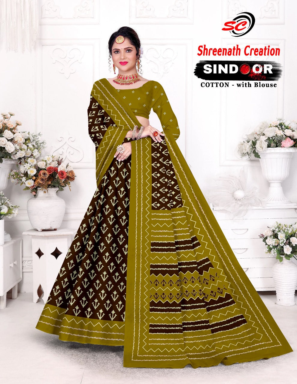 Sindoor Sc Cotton Sarees Supplier Ahmedabad