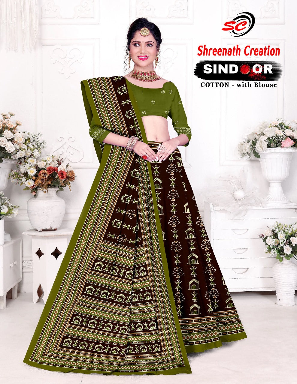 Sindoor Sc Cotton Sarees Supplier Ahmedabad