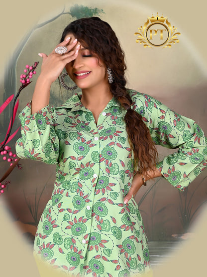 Sindoor Vol 1 Pt Rayon 14Kg Co Ord Set Exporter Ahmedabad