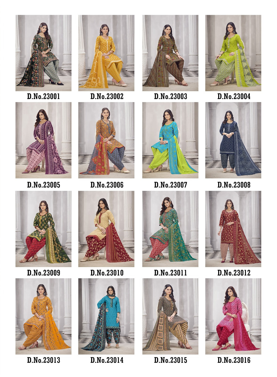Sindoor Vol 23 Navkar Mix Cotton Readymade Salwar Suits