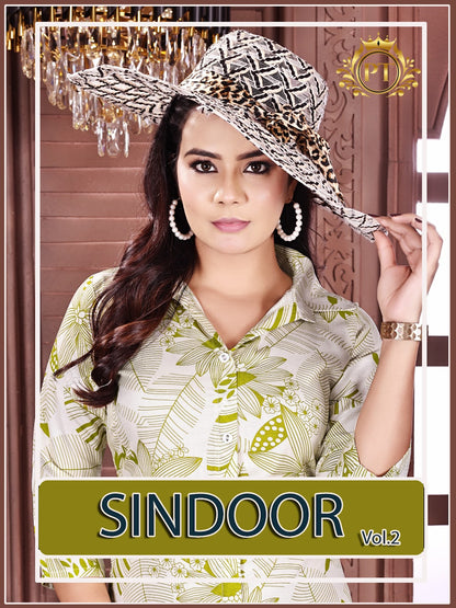 Sindoor Vol 2 Pt Rayon 14Kg Co Ord Set Manufacturer India