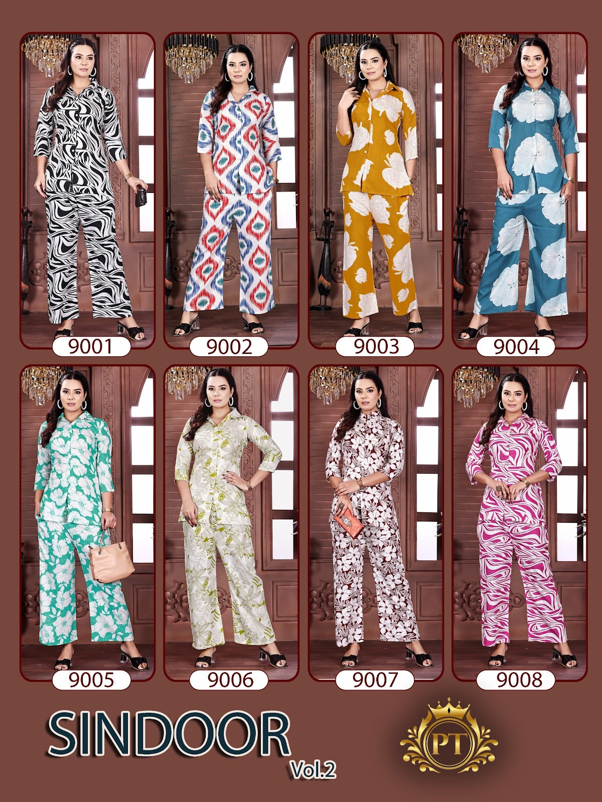 Sindoor Vol 2 Pt Rayon 14Kg Co Ord Set Manufacturer India