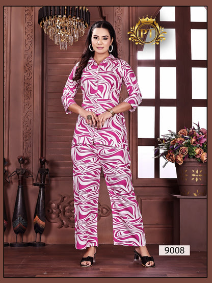 Sindoor Vol 2 Pt Rayon 14Kg Co Ord Set Manufacturer India