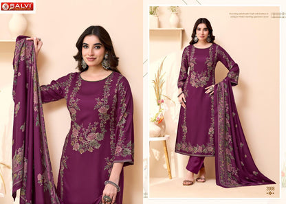 Sindoor Vol 2 Salvi Fashion Pashmina Suits Manufacturer India