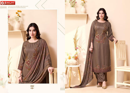 Sindoor Vol 2 Salvi Fashion Pashmina Suits Manufacturer India