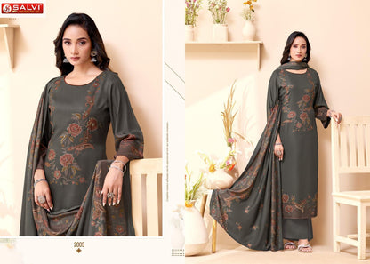 Sindoor Vol 2 Salvi Fashion Pashmina Suits Manufacturer India