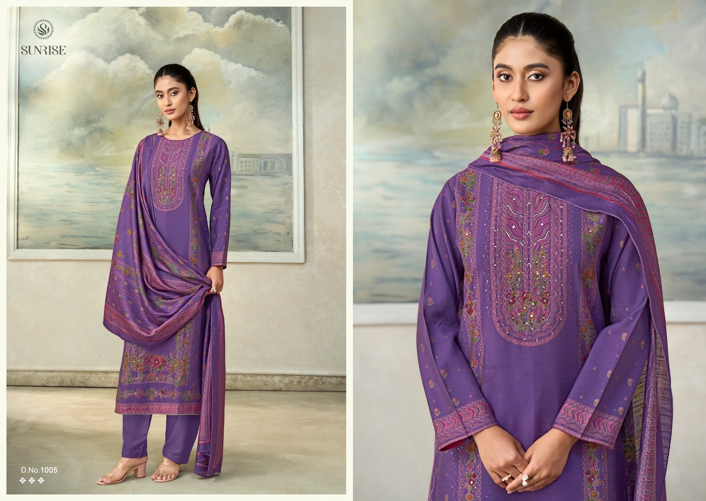 Singhar Sunrise Vintage Silk Pant Style Suits Wholesaler Ahmedabad