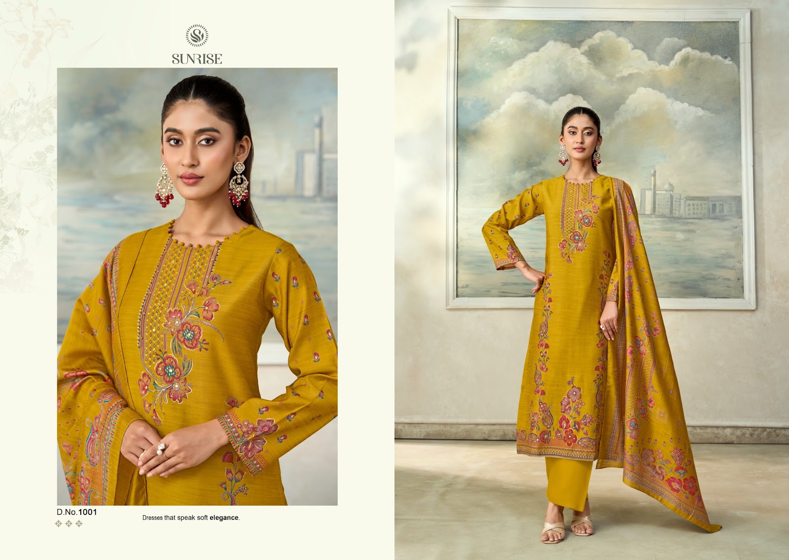 Singhar Sunrise Vintage Silk Pant Style Suits Wholesaler Ahmedabad