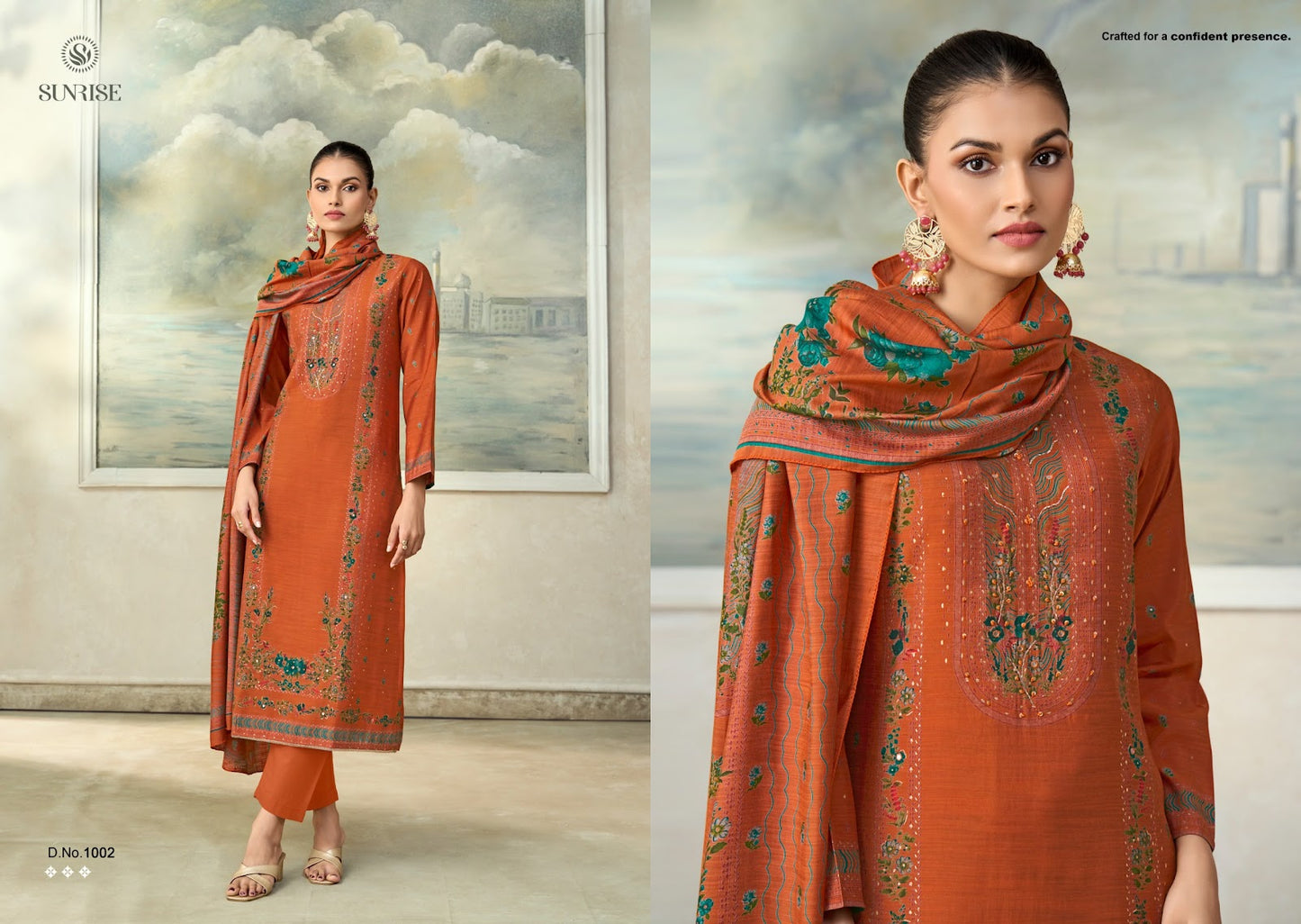 Singhar Sunrise Vintage Silk Pant Style Suits Wholesaler Ahmedabad