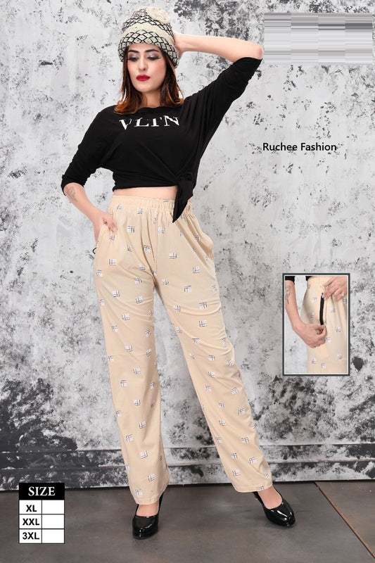 Single 1305 Ruchee Fashion Sinker Women Night Lower Wholesaler Ahmedabad