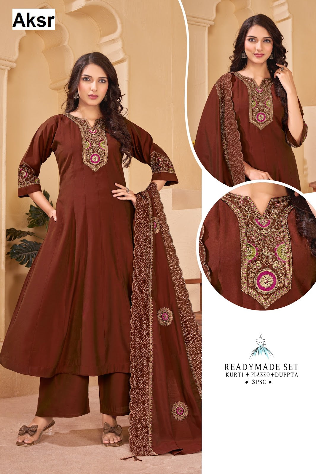 Sinhan 148 Ab Aksr Oxford Silk Readymade Pant Style Suits Exporter Gujarat