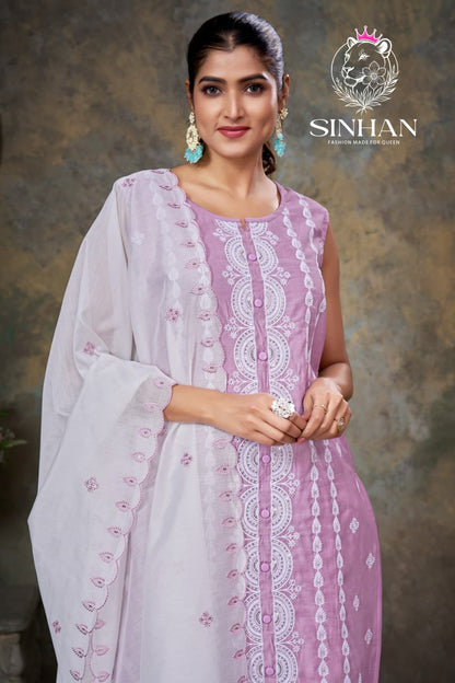 Sinhan 270126 Aksr Roman Silk Readymade Plazzo Style Suits Supplier Ahmedabad