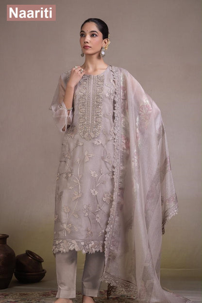 Sinjin 2840 Naariti Tissue Pant Style Suits Supplier Ahmedabad