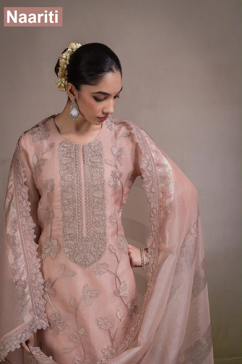 Sinjin 2840 Naariti Tissue Pant Style Suits Supplier Ahmedabad