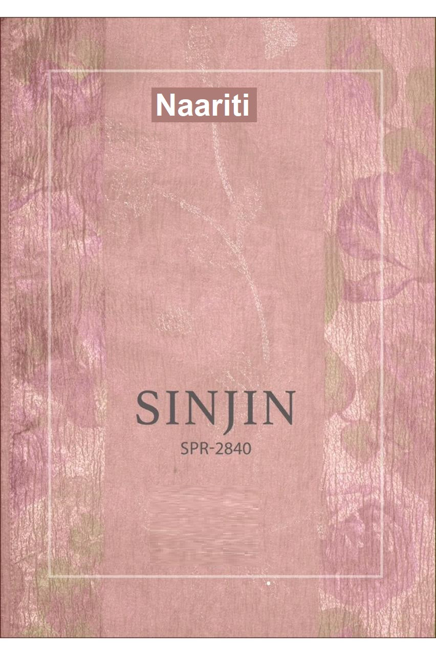 Sinjin 2840 Naariti Tissue Pant Style Suits Supplier Ahmedabad