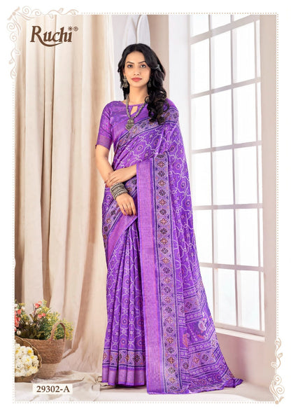 Sipika Ruchi Linen Silk Sarees Manufacturer