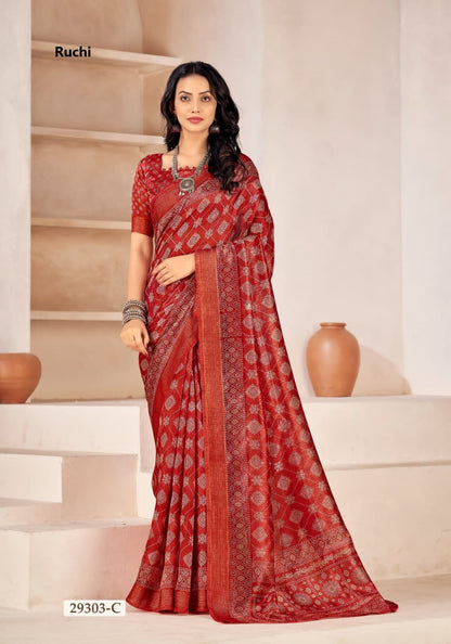 Sipika Ruchi Linen Silk Sarees Manufacturer