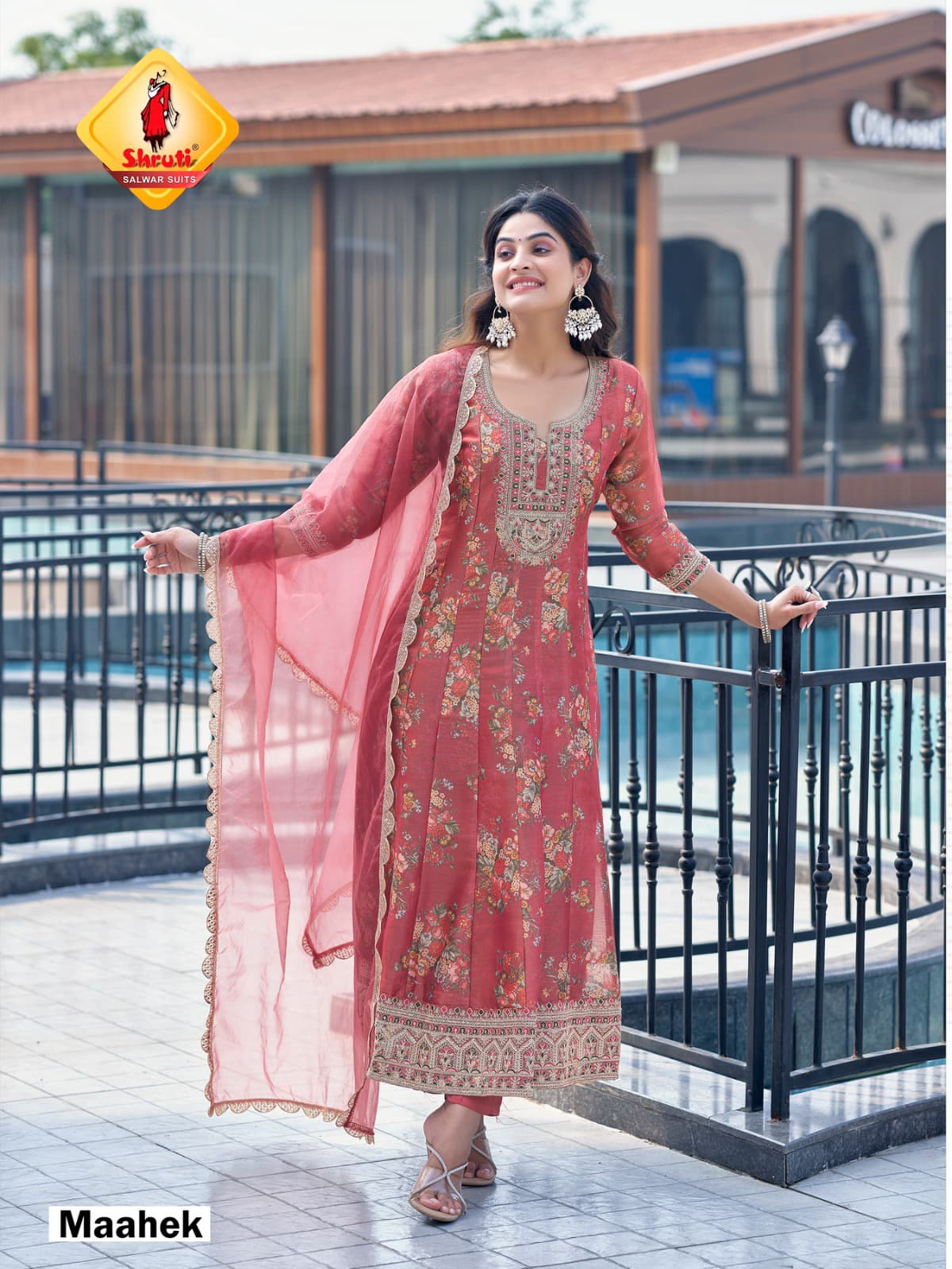 Sirat Shruti Simmer Readymade Anarkali Suits Manufacturer