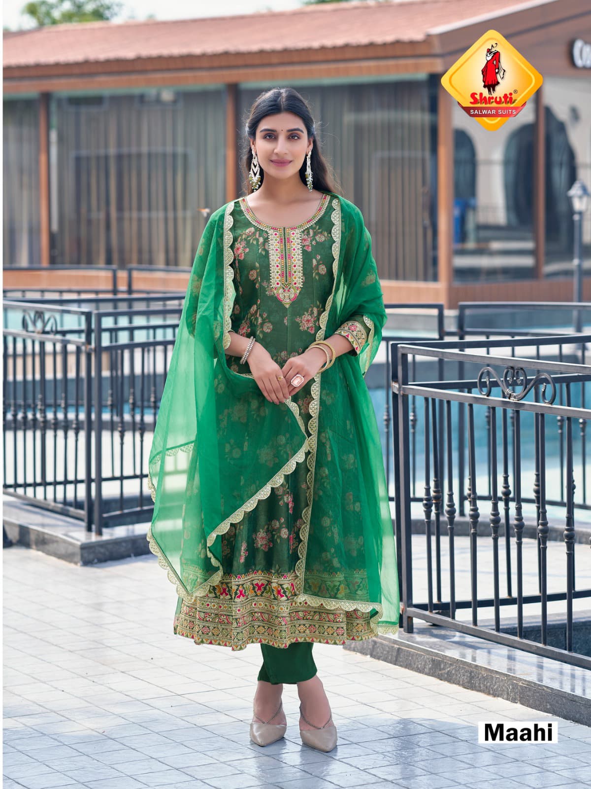 Sirat Shruti Simmer Readymade Anarkali Suits Manufacturer