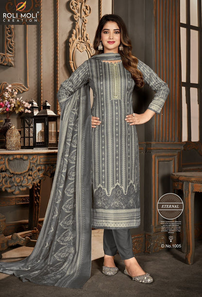 Sirat Vol 11 Roli Moli Mix Cotton Karachi Salwar Suits Wholesale Price
