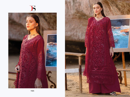 Sirene Luxury Lawn 25-2 Deepsy Pure Cotton Pakistani Salwar Suits Wholesaler