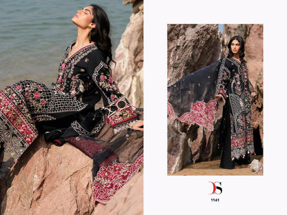 Sirene Luxury Lawn 25 Deepsy Pure Cotton Pakistani Salwar Suits Wholesaler India