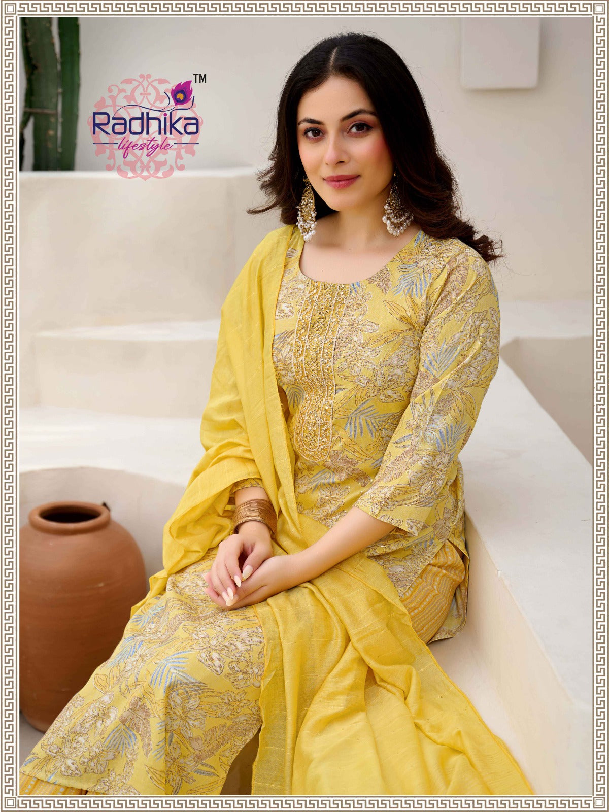 Siri Vol 4 Radhika Lifestyle Rayon Capsule Readymade Pant Style Suits Wholesaler