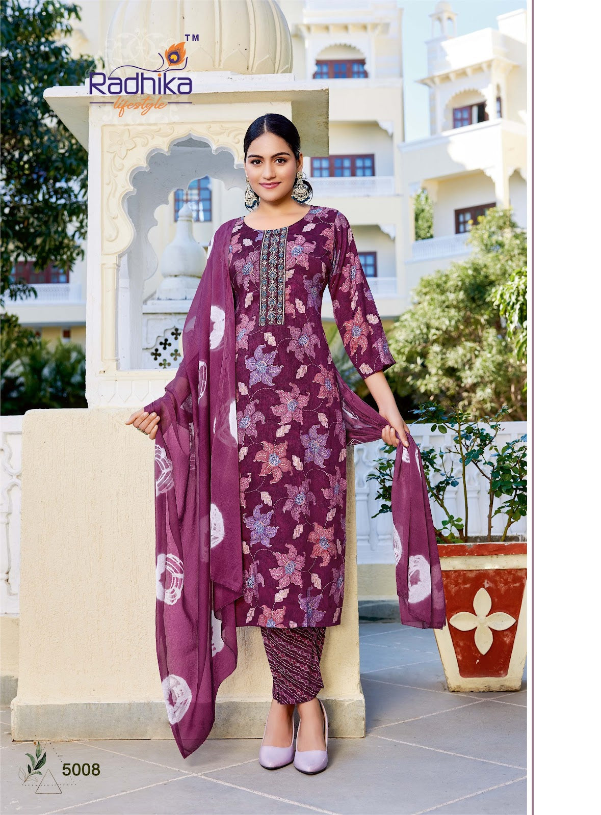 Siri Vol 5 Radhika Lifestyle Rayon Readymade Pant Style Suits Wholesaler India