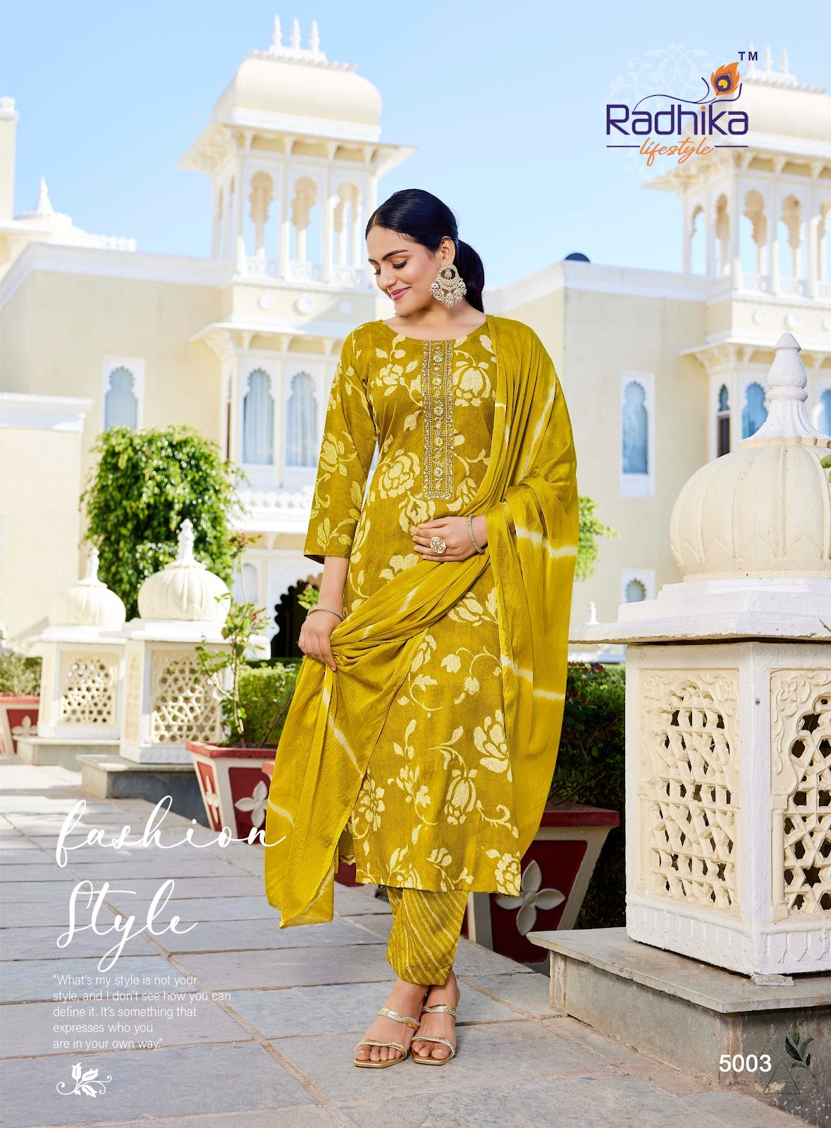 Siri Vol 5 Radhika Lifestyle Rayon Readymade Pant Style Suits Wholesaler India