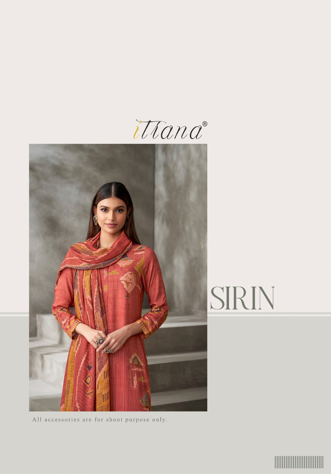 Sirin Itrana Staple Twill Pashmina Suits Manufacturer India