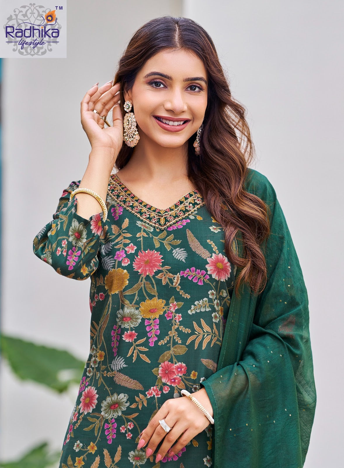 Sirin Vol 2 Radhika Lifestyle Vertican Readymade Pant Style Suits Wholesale Price