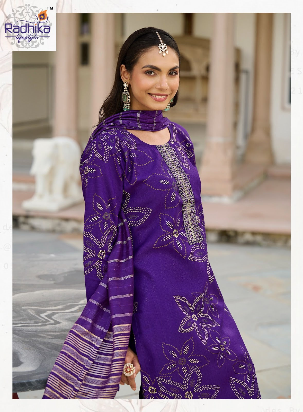 Sirin Vol 3 Radhika Lifestyle Vertican Readymade Pant Style Suits Wholesale Price