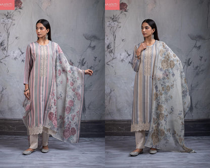 Sirok Naariti Linen Pant Style Suits Exporter