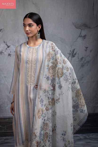 Sirok Naariti Linen Pant Style Suits Exporter