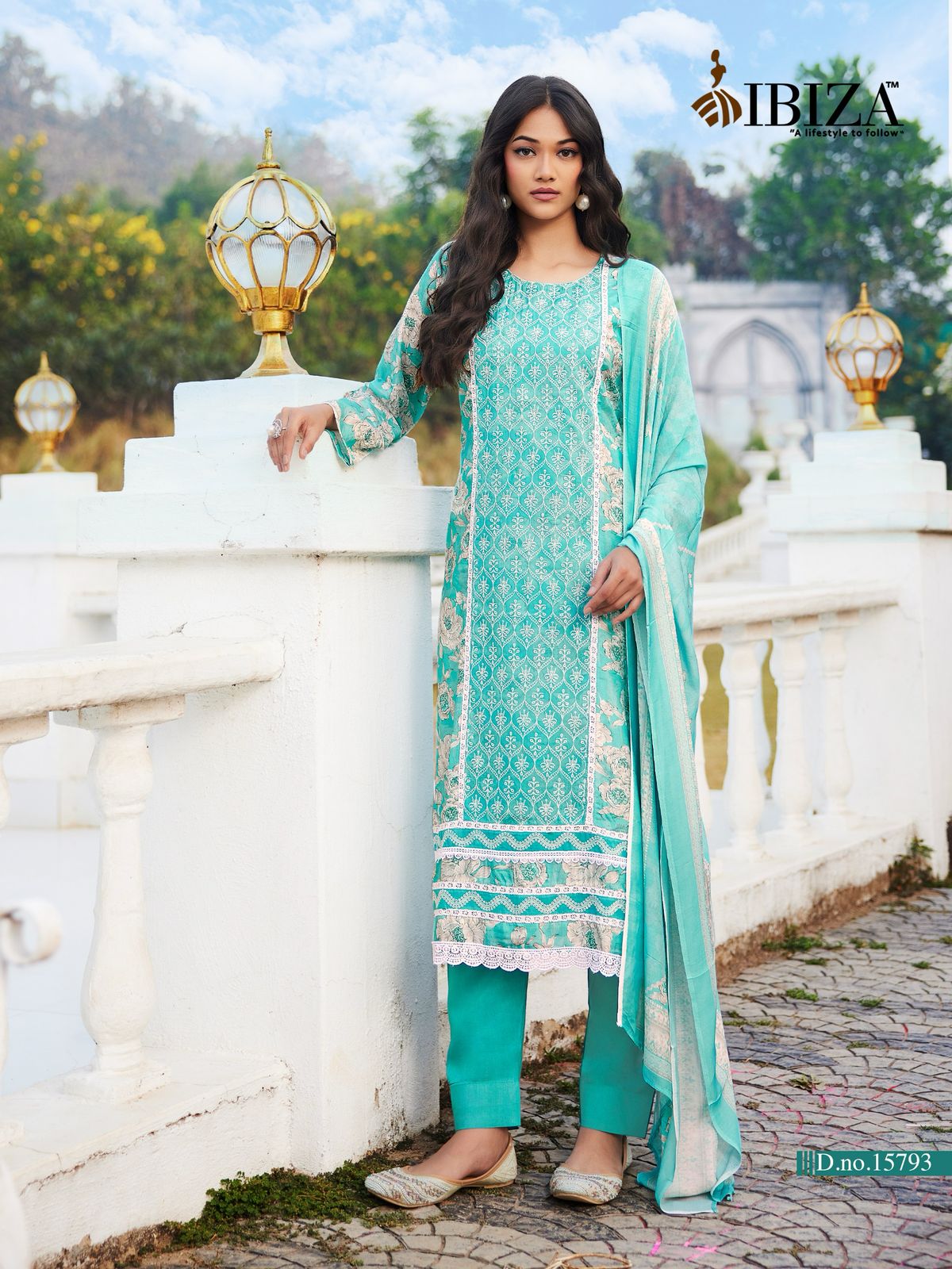 Sitara Ibiza Muslin Pant Style Suits Supplier