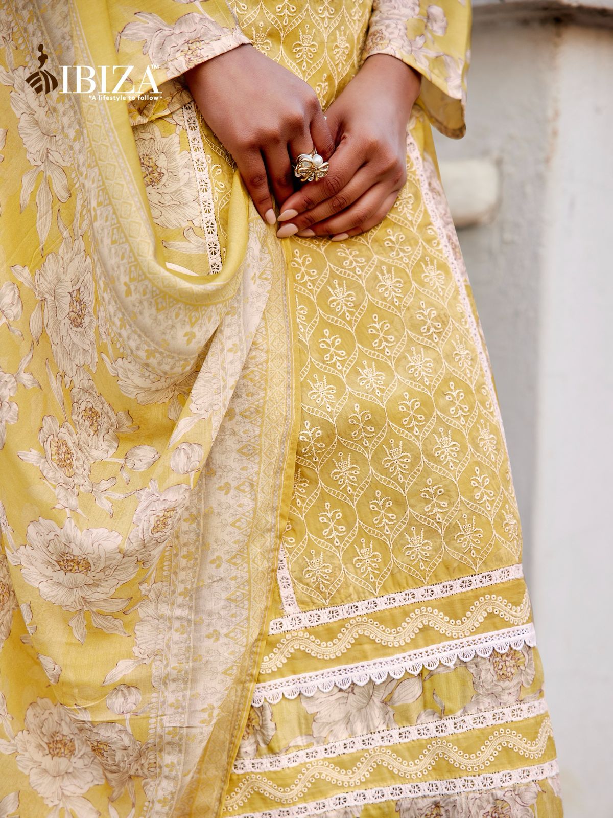 Sitara Ibiza Muslin Pant Style Suits Supplier