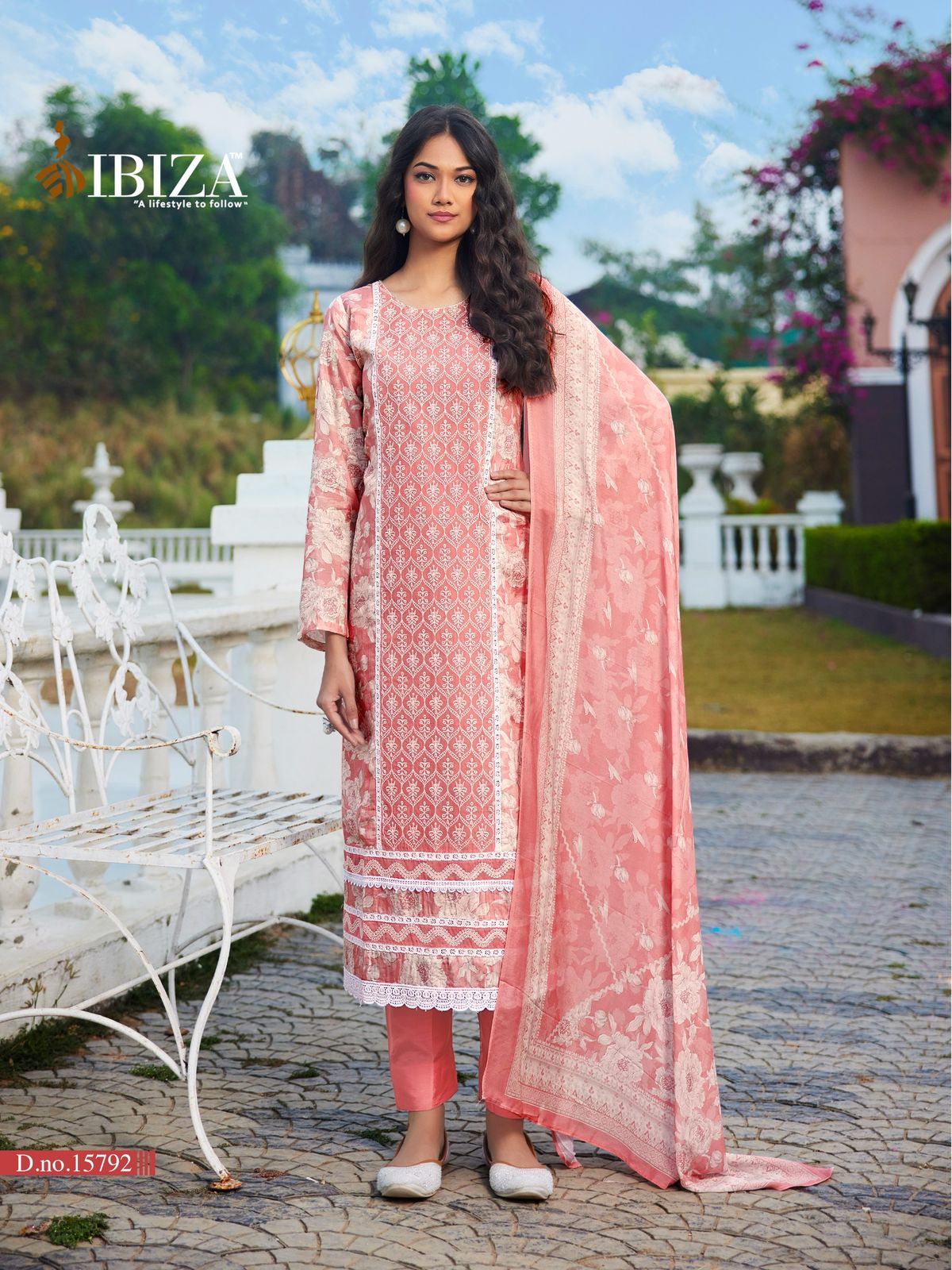 Sitara Ibiza Muslin Pant Style Suits Supplier