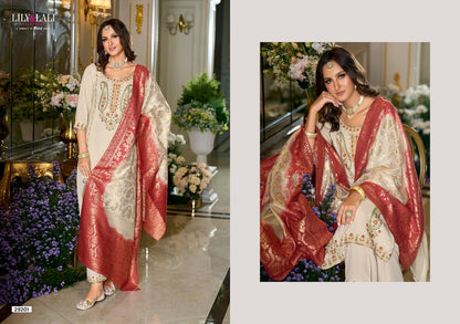 Sitara Lily Lali Viscose Silk Readymade Pant Style Suits Wholesaler Gujarat