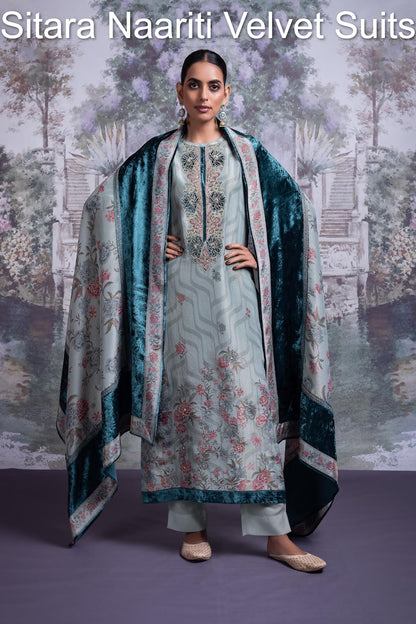 Sitara Naariti Velvet Suits Exporter India