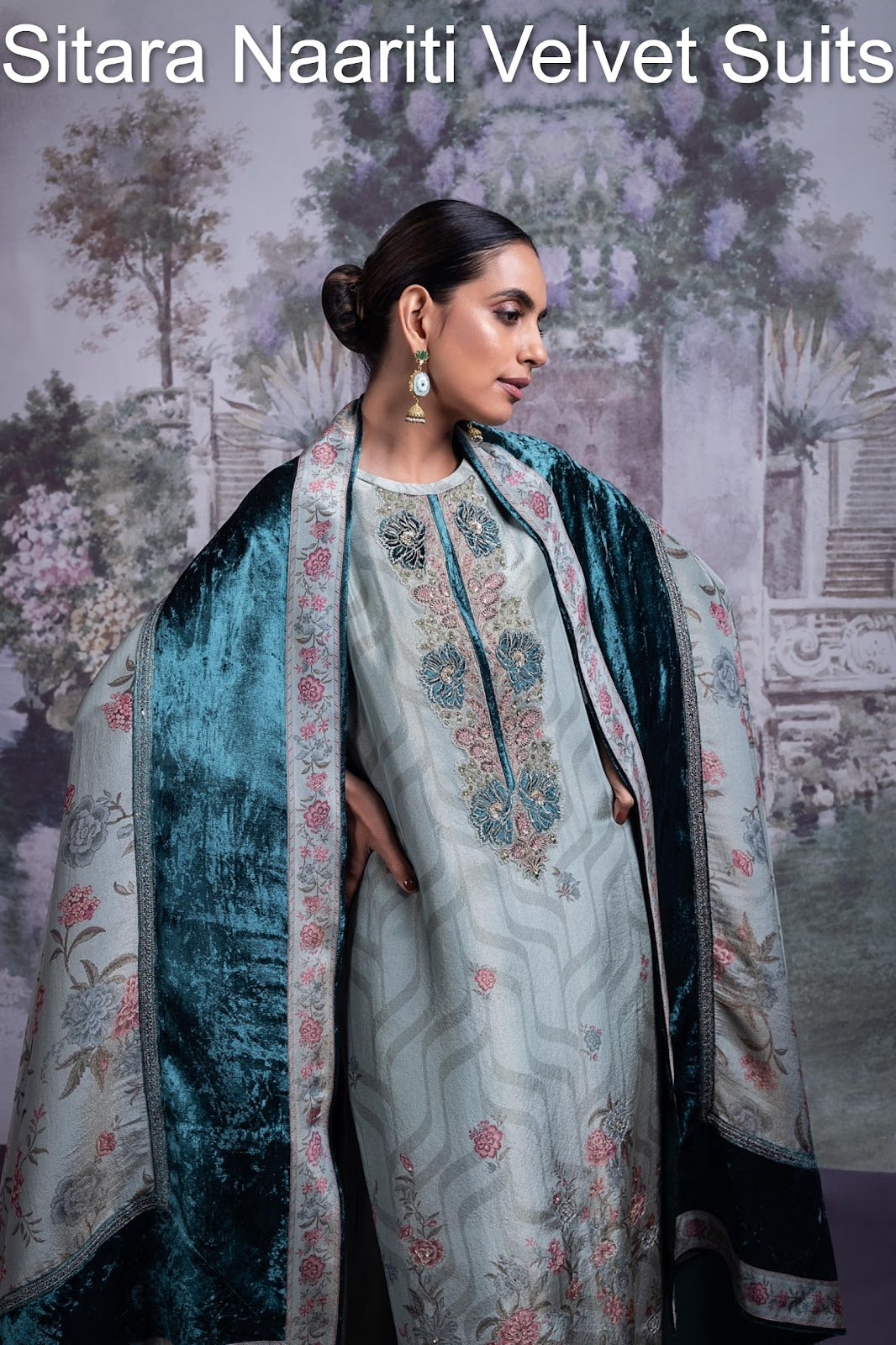 Sitara Naariti Velvet Suits Exporter India