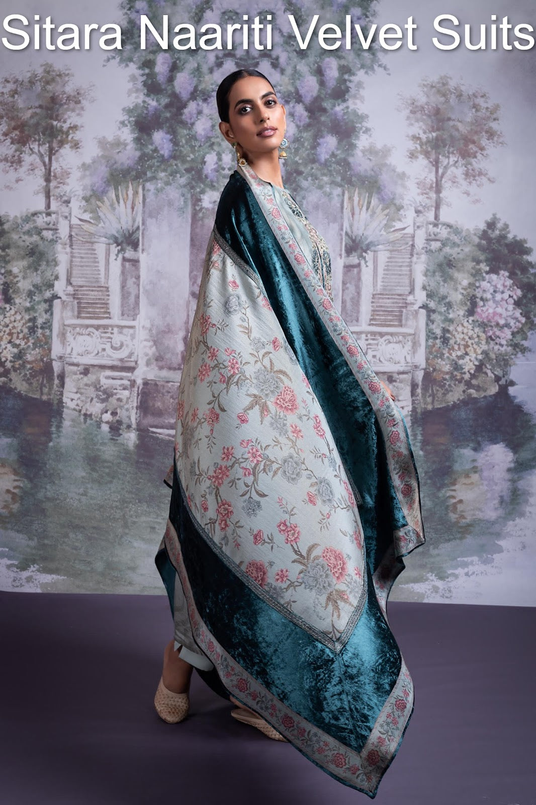 Sitara Naariti Velvet Suits Exporter India
