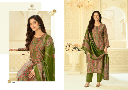 Sitara Sunrise Silk Pant Style Suits Manufacturer Ahmedabad