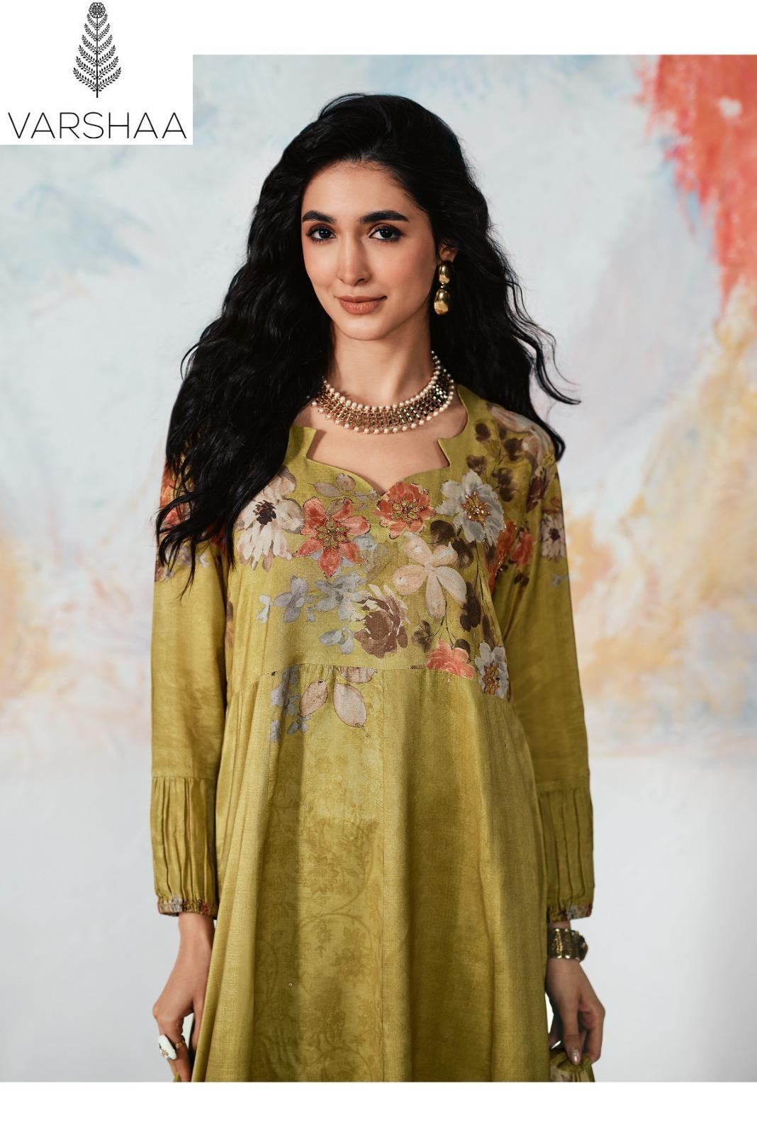 Sitara Varshaa Viscose Muslin Pant Style Suits Supplier India