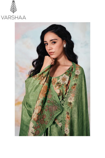 Sitara Varshaa Viscose Muslin Pant Style Suits Supplier India