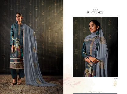 Sitaray Mumtaz Arts Pure Viscose Muslin Pant Style Suits Supplier