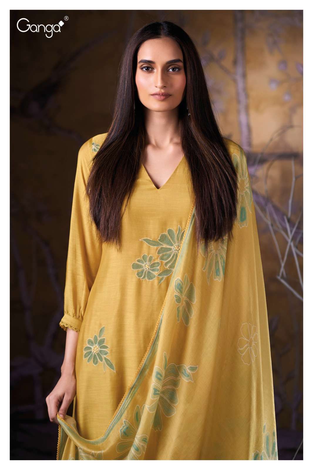 Sivah 3898 Ganga Premium Bemberg Plazzo Style Suits Wholesaler Gujarat